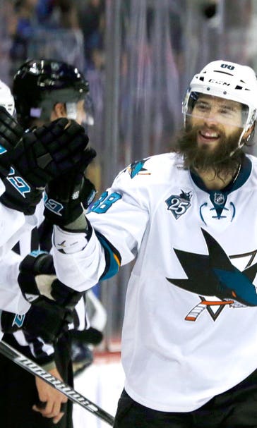 Burns scores twice to power Sharks past Avalanche